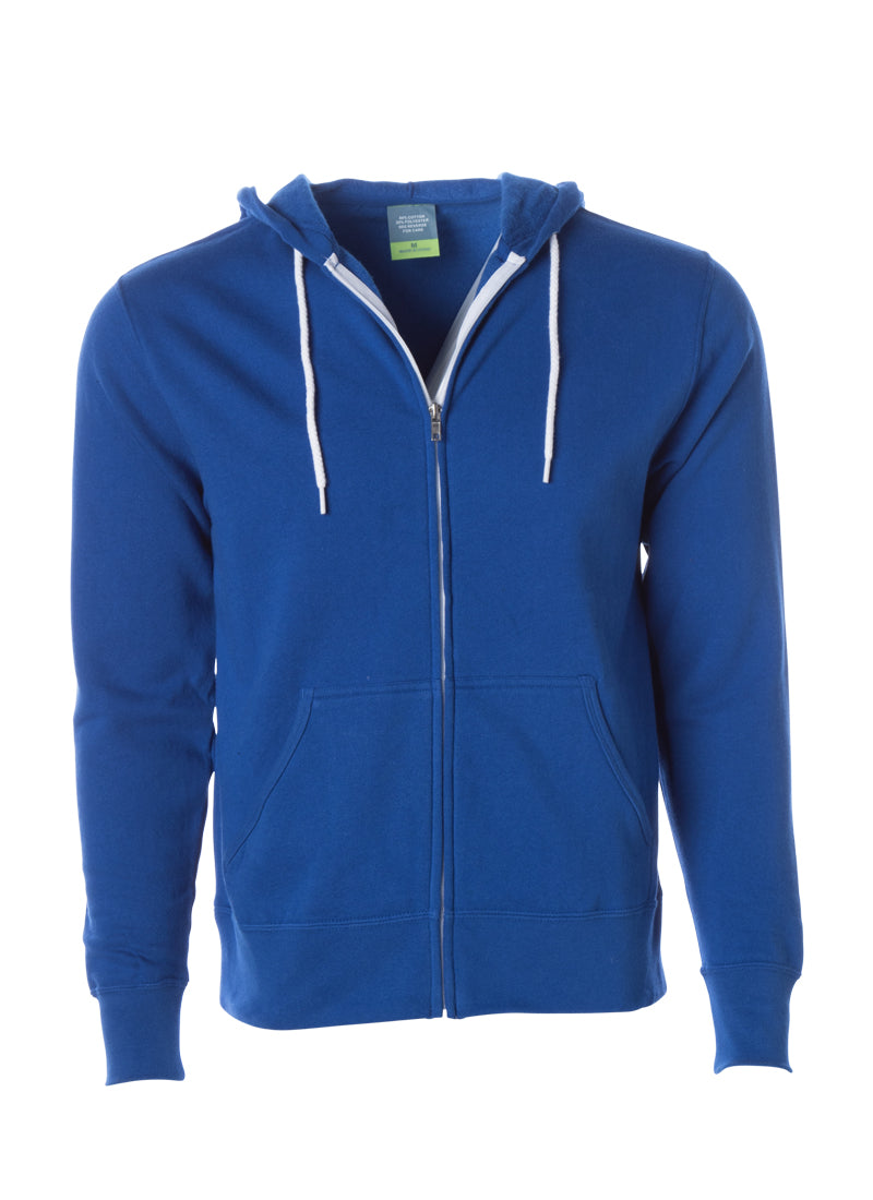 Slim fit zipper online hoodie