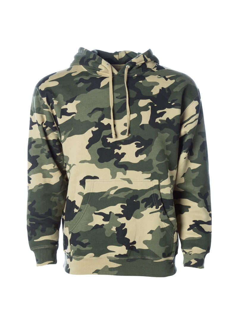 Heavyweight hotsell camo hoodie