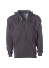 Load image into Gallery viewer, CLEARANCE SALE - Mens Heavyweight Zip Up Hooded Sweatshirt - Solid Collection

