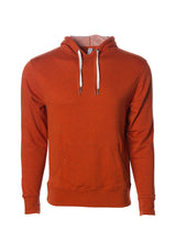 Load image into Gallery viewer, Unisex French Terry Hoodie Burnt Orange Pullover Sweatshirt
