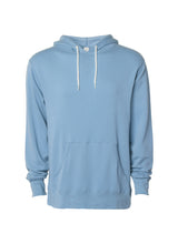 Load image into Gallery viewer, Unisex Slim Fit Pullover Misty Blue Hoodie Sweatshirt
