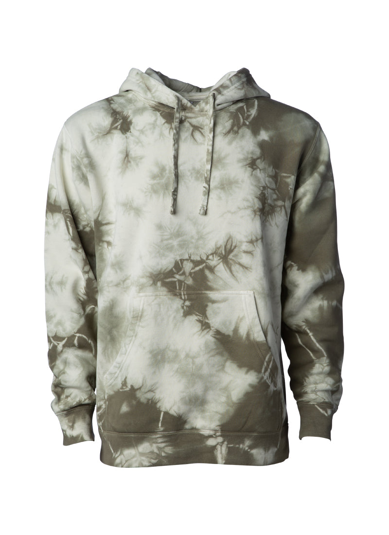 Unisex Super Soft Tie Dye Hoodie Pullover Sweatshirt Klothwork