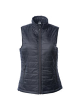 Load image into Gallery viewer, Womens Lightweight Black Puffer Vest
