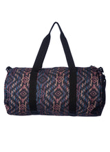 Load image into Gallery viewer, Southwestern print weekend duffel travel bag with handles and removable shoulder strap
