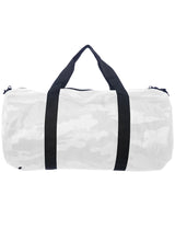 Load image into Gallery viewer, White camo duffel bag for traveling
