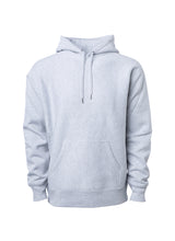 Load image into Gallery viewer, Mens Heavyweight Cross-Grain Grey Heather Pullover Hoodie Sweatshirt
