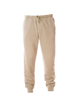 Load image into Gallery viewer, Mens Pigment Dyed Fleece Sandstone Jogger Sweatpants
