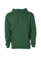 Load image into Gallery viewer, Mens Dark Green Heavyweight Pullover Hooded Sweatshirt
