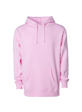 Load image into Gallery viewer, Mens Heavyweight Pastel Pink Pullover Hoodie Sweatshirt
