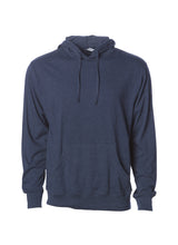 Load image into Gallery viewer, Mens Lightweight Navy Blue Heather Jersey Pullover Hoodie Sweatshirt

