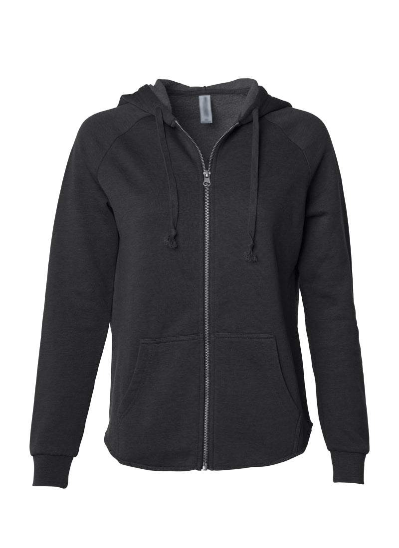 Vintage black sales zip up hoodie